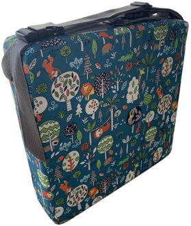 Draagbare Kinderstoel Booster Pad Verstelbare Afneembare Wasbare Thicken Spons Zitkussen Voor Kids Peuter Voeden Stoel