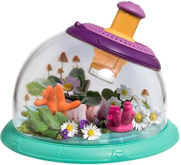 Draagbare Kleine Aquarium Plastic Transparante Insect Observatie Doos Biologische Experiment Vergrootglas Voor Kids Kinderen