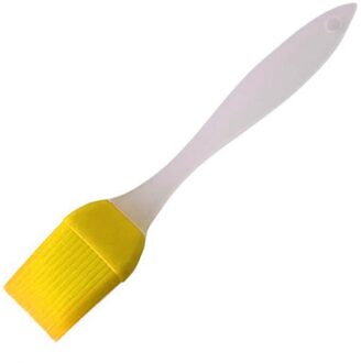 Draagbare Kleine Siliconen Borstel Milieuvriendelijke Afneembare Gebak Bbq Bakken Picknick Olie Borstel Thuis Keuken Outdoor Gadgets geel