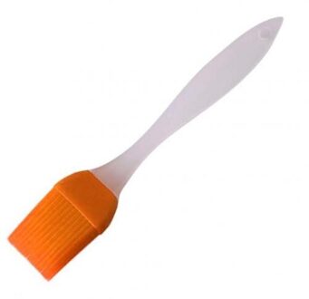 Draagbare Kleine Siliconen Borstel Milieuvriendelijke Afneembare Gebak Bbq Bakken Picknick Olie Borstel Thuis Keuken Outdoor Gadgets Oranje