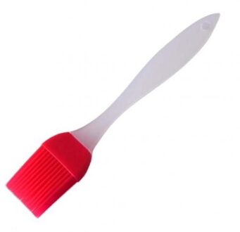 Draagbare Kleine Siliconen Borstel Milieuvriendelijke Afneembare Gebak Bbq Bakken Picknick Olie Borstel Thuis Keuken Outdoor Gadgets Rood