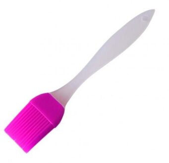Draagbare Kleine Siliconen Borstel Milieuvriendelijke Afneembare Gebak Bbq Bakken Picknick Olie Borstel Thuis Keuken Outdoor Gadgets roos rood