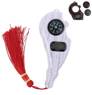 Draagbare Kwastje Handleiding Teller Kralen Teller Met Kompas Voor Chanting HX6D 35