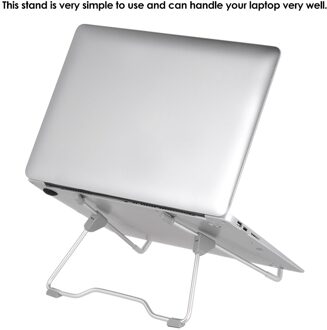 Draagbare Laptop Stand Opvouwbaar Kantoor werk Laptop Houder Notebook Ondersteuning Verstelbare Desktop Beugel voor pc MacBook Air Pro