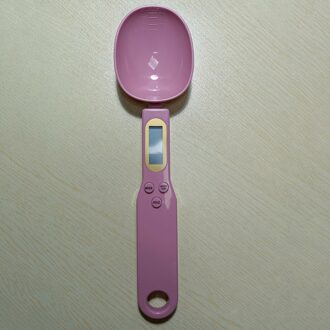 Draagbare Lcd Digitale Keuken Koken Accessoires Thee Koffie Maatlepel Duurzaam Maatbeker Mult Meetinstrumenten Set roze