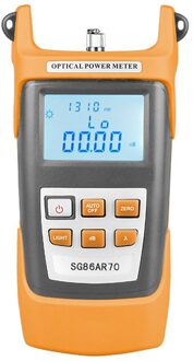 Draagbare Lcd-scherm Handheld Optische Power Meter 7 Testen W-Ave Lengte-70 ~ + 3dBm Fiber optische Tester Utility Tool