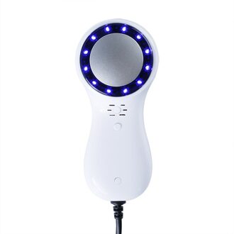 Draagbare Led Blauw Licht Koude Hamer Huidverjonging Schoonheid Machine Voor Minimaliseert Poriën Aanscherping Anti-Rimpel EU plug