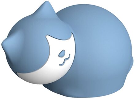 Draagbare Leuke Cartoon Hand Warm Siliconen Afdichting Water Bag Mini Water Flessen Meisjes Pocket Hand Voeten Water tassen Blauw