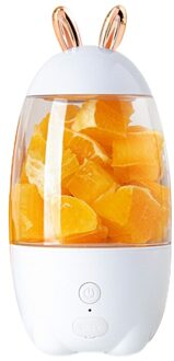 Draagbare Leuke Konijnenoren Elektrische Juicer Cup Huishoudelijke Usb Opladen Mini Smoothie Fruit Blender Uitgaande Juicer Extractor U1JE W