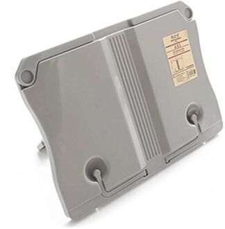 Draagbare Lezen Boek Stand Folding Plank Organisator Houder Voor Muziek Score Recept Tablet 3 Kleuren grijs