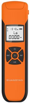 Draagbare Lichtgewicht Optische Power Meter Hoge Accurancy Oplaadbare Optic Power Meter 7 Wavelengthes Optische Power Meter