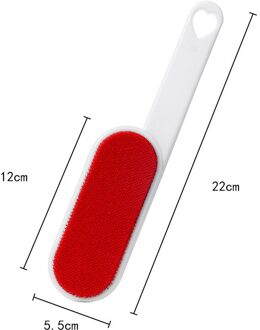 Draagbare Lint Remover Brush Kleding Fuzz Stof Scheerapparaat Houten Handvat Handleiding Pluche Kleding Ontharing Machine Kleren Brush Tool rood Hair Brush