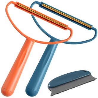 Draagbare Lint Remover Fuzz Stof Scheerapparaat Handleiding Lint Roller Voor Tapijt Jas Trui Kleding Fur Remover Pet Hair Brush Roller 3stk