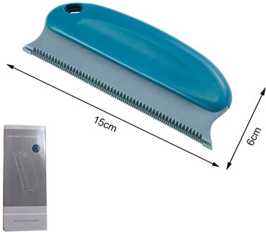 Draagbare Lint Remover Handleiding Lint Roller Kleding Borstel Gereedschap Kleding Fuzz Stof Scheerapparaat Voor Wollen Jas Trui donker blauw