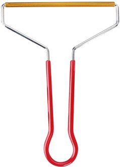 Draagbare Lint Remover Kleding Fuzz Scheerapparaat Herbruikbare Dubbelzijdig Voor Huisdier Haar Hairball Sokken Legging Wol Kasjmier Lint Roller rood