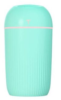 Draagbare Luchtbevochtiger 420Ml Ultrasone Aroma Essentiële Olie Diffuser Usb Cool Mist Maker Purifier Aromatherapie Voor Car Home groen C / Rechargeable