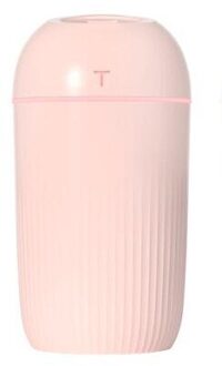 Draagbare Luchtbevochtiger 420Ml Ultrasone Aroma Essentiële Olie Diffuser Usb Cool Mist Maker Purifier Aromatherapie Voor Car Home roze B / Rechargeable