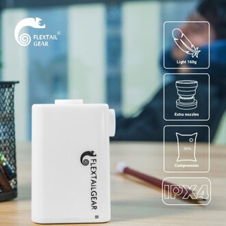 Draagbare Luchtpomp Voor Slaapmatje Camping Mat Matras Mini Lichtgewicht Waterdichte Oplaadbare Inflator 145G