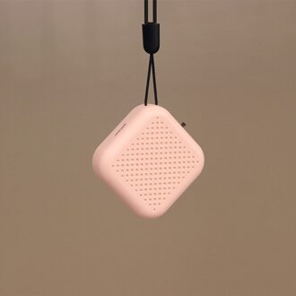 Draagbare Luchtreiniger Ketting Mini Wearable Luchtverfrisser Persoonlijke Opknoping Ionisator Negatieve Ionen Voor PM2.5 Formaldehyde Rook roze