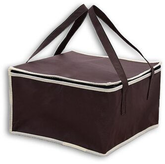 Draagbare Lunch Koeltas Vouwen Isolatie Picknick Ijs Voedsel Thermische Zak Drinken Carrier Geïsoleerde Pouch Voedsel Levering Zak koffie