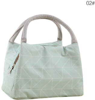 Draagbare Lunchbox Geïsoleerde Draagtas Thermische Voedsel Warmte Behoud Bento Handtas Herbruikbare Draagtas Snack Opslag Container 2