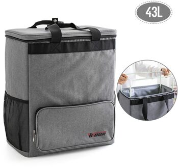 Draagbare Lunchbox Lekvrije Thermische Geïsoleerde Tote Koeler Handtas Picknick Zakken Bento Pouch Diner Container Schoudertas met haakje