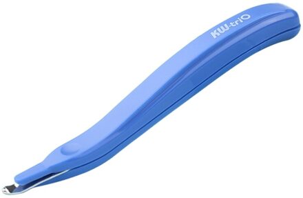 Draagbare Magnetische Nietje Remover Puller Minder Inspanning Nietjes Removal Tool Kantoor 1XCE blauw