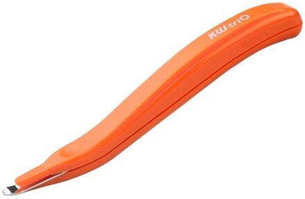 Draagbare Magnetische Nietje Remover Puller Minder Inspanning Nietjes Removal Tool Kantoor 20CB oranje
