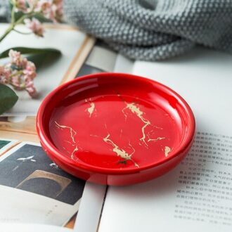 Draagbare Marmer Patroon Keramiek Zeepbakje Douche Geval Houder Container Opbergdoos Badkamer Accessoires Zeepbakjes 4