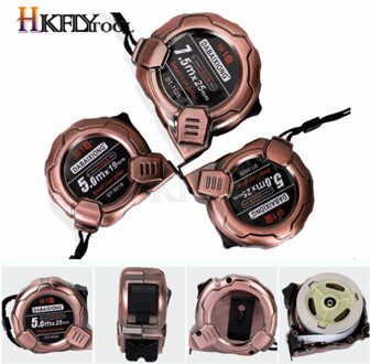 Draagbare Meetlint 3/5/7.5/10M Stalen Meetlint Nylon Weerstand Te Vallen Waterdichte Afstand Meten Tape Meetinstrument 5MX19MM