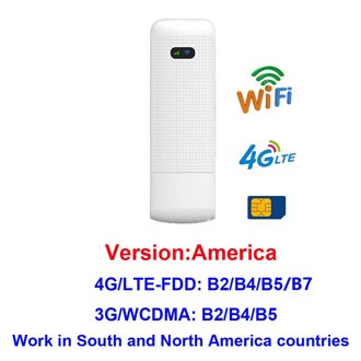 Draagbare Mifi 4G Lte Wifi Router 150Mbps Draadloze Router Usb Modem Met Sim Card Slot Voor Iphone Ipad pc Laptop