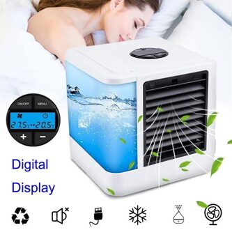 Draagbare Mini Airco Ventilator Airconditioning Luchtbevochtiger Purifier Usb Desktop Luchtkoeler Fan Ultra Evaporative Air Cooling WT-303
