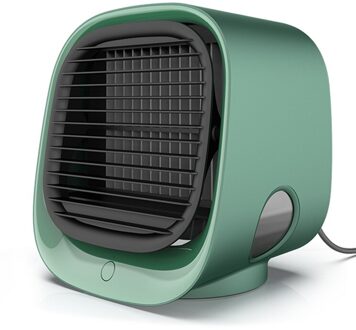 Draagbare Mini Airco Ventilator Airconditioning Luchtbevochtiger Purifier Usb Desktop Luchtkoeler Fan Ultra Evaporative Air Cooling wt-308 groen