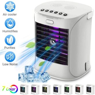 Draagbare Mini Airco Ventilator Usb Opladen Draagbare Multifunctionele Airconditioning Fan Thuis Koelkast Coole Luchtkoeler # Z