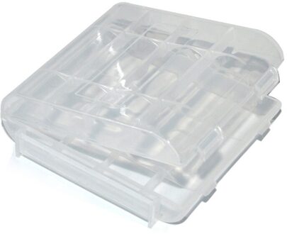 Draagbare Mini Batterij Case Houder Organizer Box Plastic Container Voor Aa Aaa Oplaadbare Batterijen KQS8