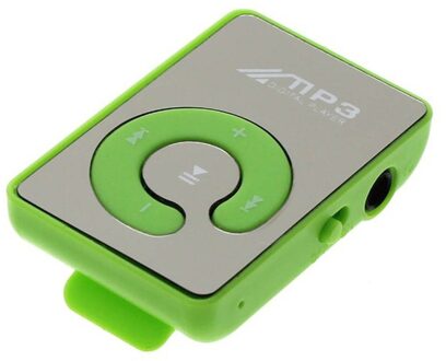 Draagbare Mini Clip USB MP3 Speler Muziek Media Ondersteuning Micro SD TF Card Mode Hifi MP3 voor Outdoor Sport groen