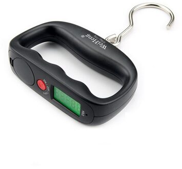 Draagbare Mini Digitale Hand Held Vis Haak Opknoping Schaal Elektronische Led Display Gram Balance Weging Bagage Schaal A14L roze