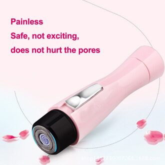 Draagbare Mini Epilator Lady Persoonlijke Scheerapparaat Scheerapparaat Epilator Pijnloos Elektrische Facial Body Onderarm Ontharing Tool Vrouwen Schoonheid
