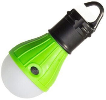 Draagbare Mini Lantaarn Compact Camping Lichten Led Lamp Batterij Aangedreven Tent Licht 4 Kleuren Outdoors Camping Lantaarns groen