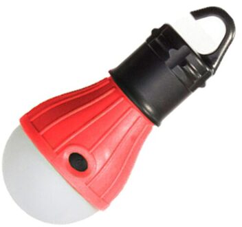 Draagbare Mini Lantaarn Compact Camping Lichten Led Lamp Batterij Aangedreven Tent Licht 4 Kleuren Outdoors Camping Lantaarns rood