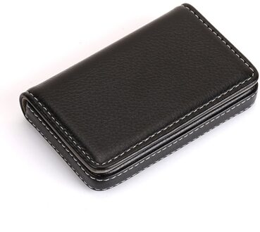 Draagbare Mini Magnetische Kaarthouder Tas Mannen Vrouwen Visitekaartje Pakket Pu Card Case Voor Id Kaarten Credit kaarten Houder