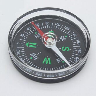 Draagbare Mini Precieze Kompas Praktische Guider Voor Camping Wandelen Noord Navigatie Survival Knop Kompas 40MM 1stk