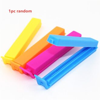 Draagbare Mini Sealer Thuis Warmte Zak Plastic Voedsel Snacks Zak Sluitmachine Voedsel Verpakking Keuken Opbergtas Clips 1stk willekeurig