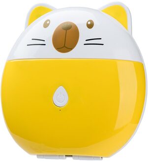 Draagbare Mini Usb Fan Explosie Varken Cartoon Make-Up Spiegel Fan Handheld Mute Fans Met Power Lange Levensduur Batterij YE