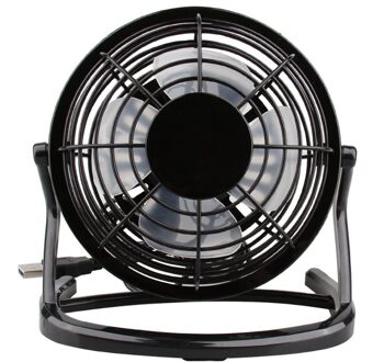 Draagbare Mini Ventilator Mini Usb Ventilator Laptop Computer Pc Cooler Cooling Mini Desktop Fans Voor Computer Notebook Thuis Kantoor zwart
