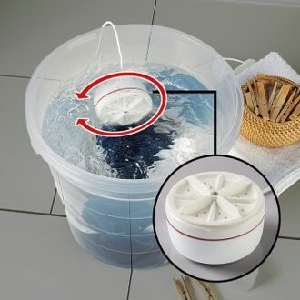 Draagbare mini-wasmachine