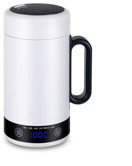 Draagbare Mini Waterkoker Warm Water Thermische Verwarming Boiler Reizen Theepot Cup Melk Heater Stoofpot Pap Fornuis Gezonde Cup EU adapter