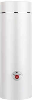 Draagbare Mini Waterkoker Water Thermische Verwarming Boiler Reizen Roestvrij Staal Thee Pot Koffie Melk Kokend Cup 110V 220V wit A