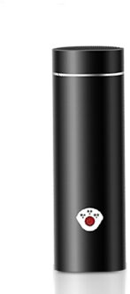 Draagbare Mini Waterkoker Water Thermische Verwarming Boiler Reizen Roestvrij Staal Thee Pot Koffie Melk Kokend Cup 110V 220V zwart