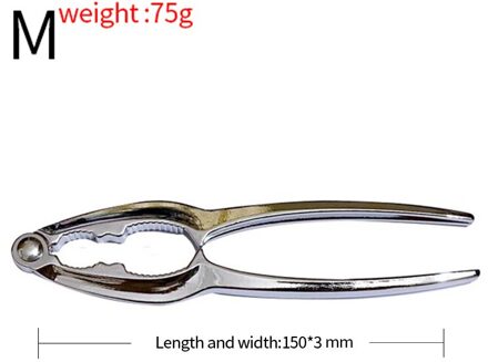 Draagbare Moer Cracker Tool Keuken Gadgets Sheller Walnoot Opener Tang Zinklegering Opener Notenkraker Keuken Accessoires